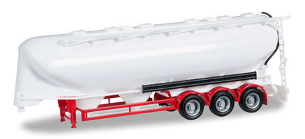 tank trailer 55m³ 3a, undecorated, red